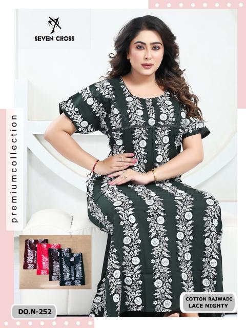 Seven cross 252 & 253 catalog lace nighty 