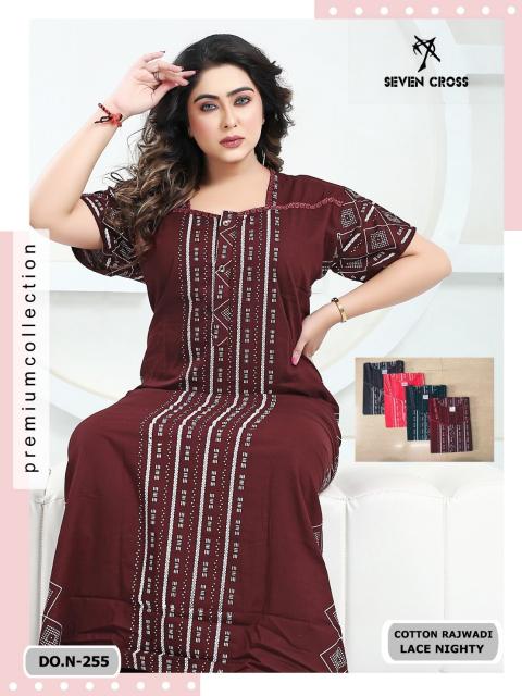 Seven cross 254 & 255 catalog lace nighty 