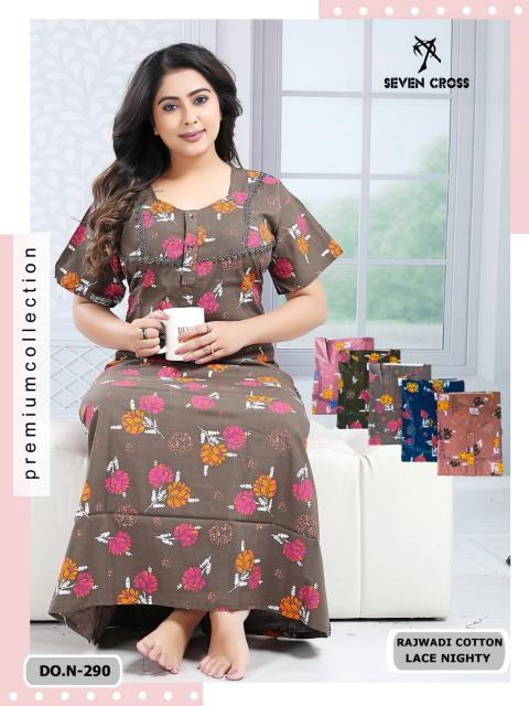 Seven cross 289 & 290 catalog lace nighty 