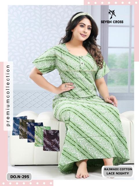 Seven cross 295 catalog lace nighty 