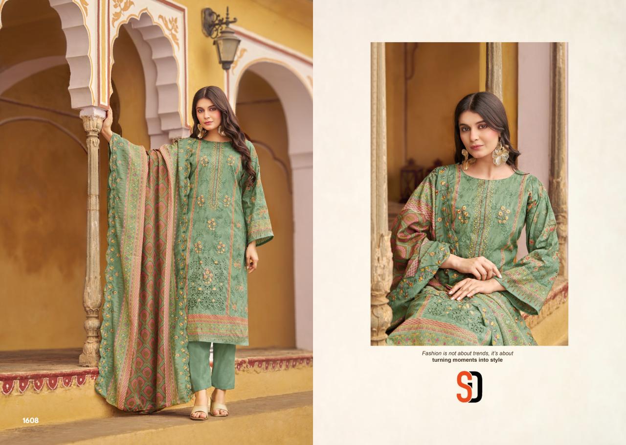 Shraddha Bin Saeed Lawn Collection Vol 16 catalog pakistani suits wholesale market