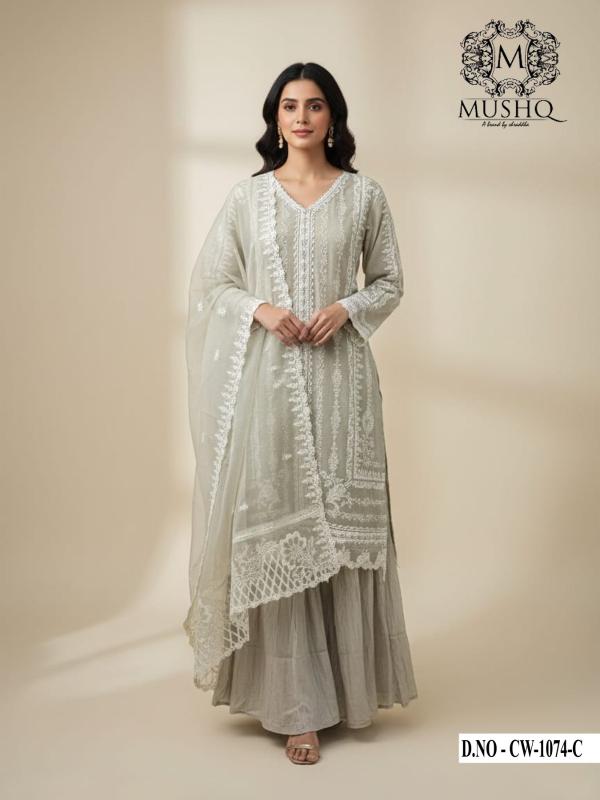 Shrddha Mushk MR 1074 Catalog pakistani suits for women wholesale