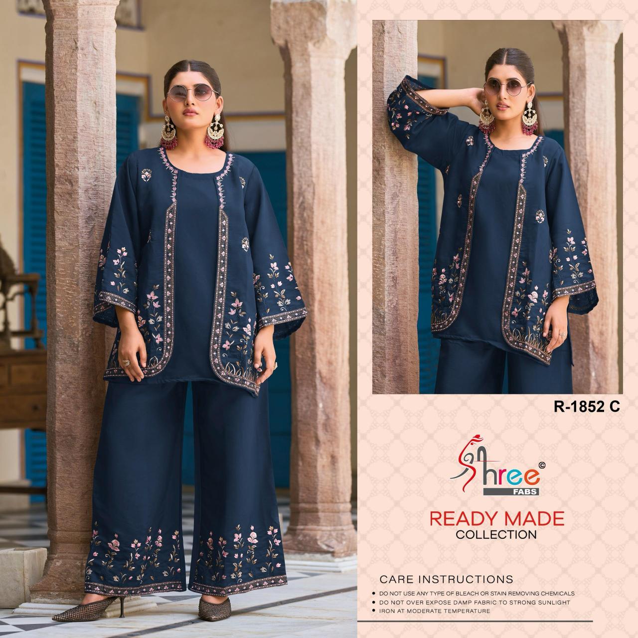 Shree fabs 1852 catalog online pakistani suits wholesale