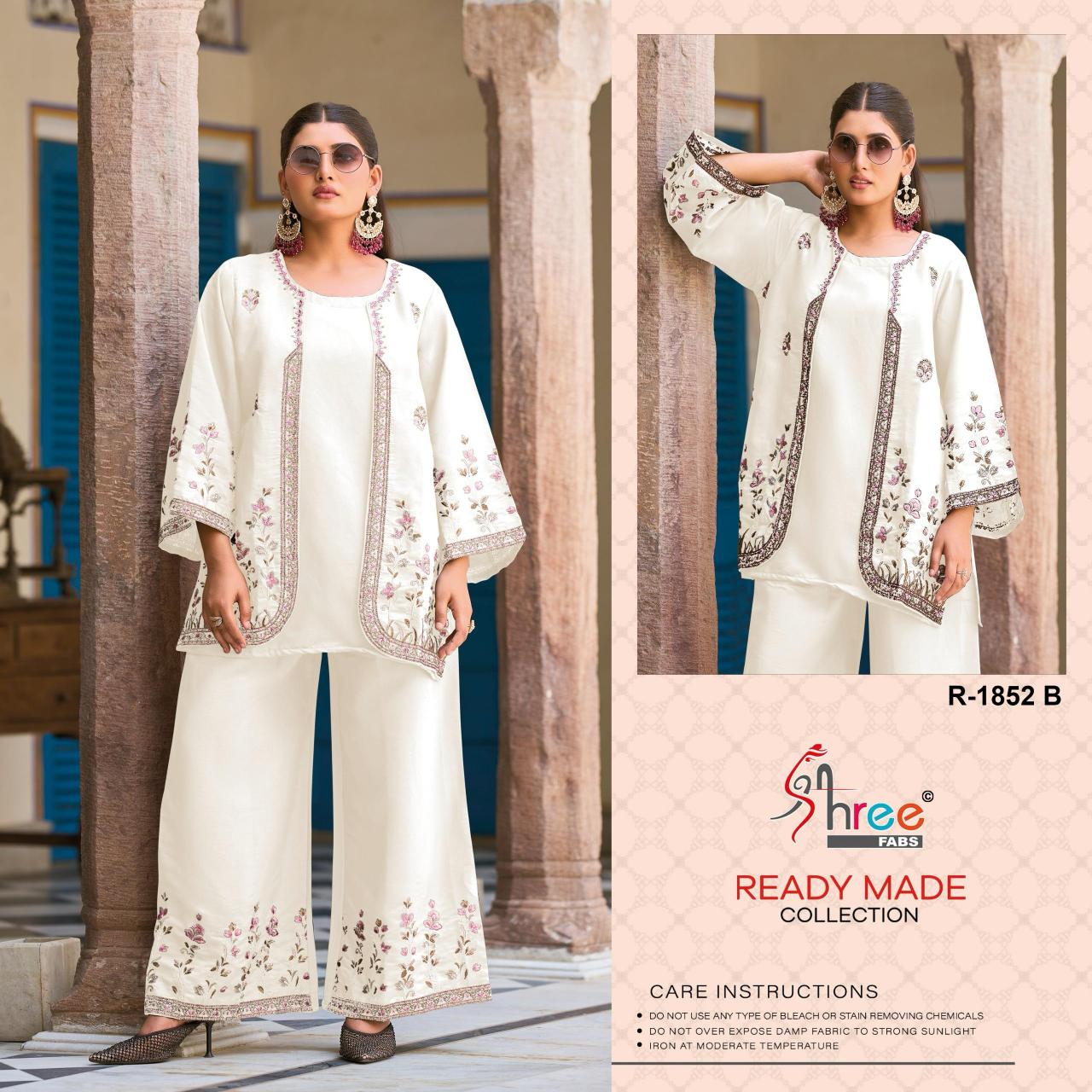 Shree fabs 1852 catalog online pakistani suits wholesale