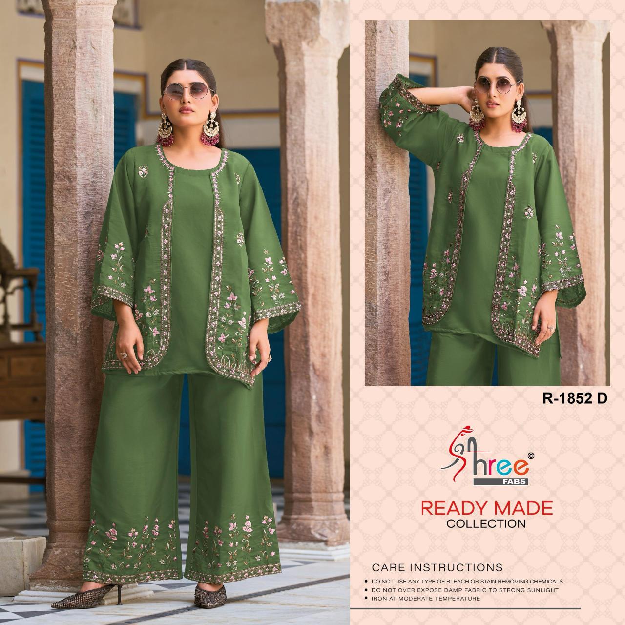 Shree fabs 1852 catalog online pakistani suits wholesale