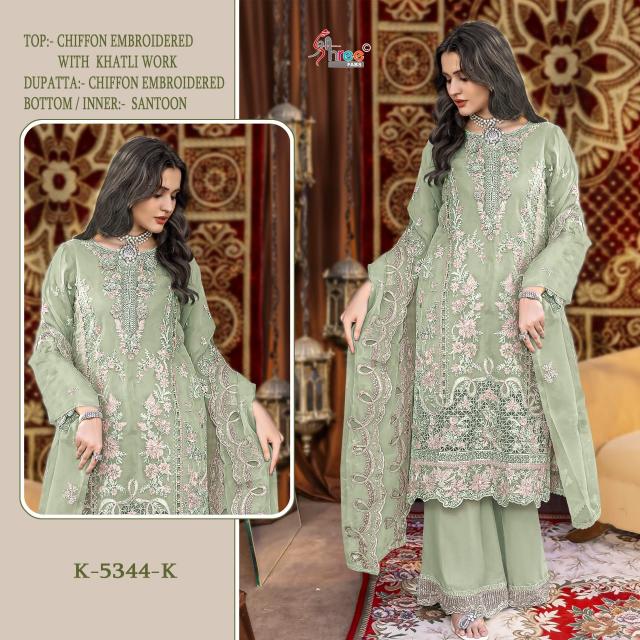 Shree Fabs 5344 catalog wholesale pakistani suits online in pakistan