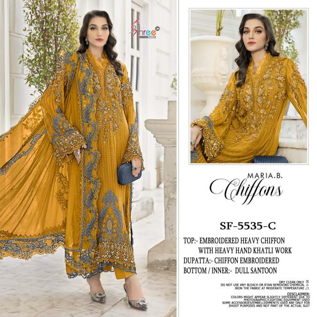 Shree Fabs 5535 catalog wholesale pakistani women suit