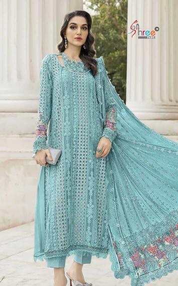 Shree Fabs 5548 catalog wholesale pakistani suits online