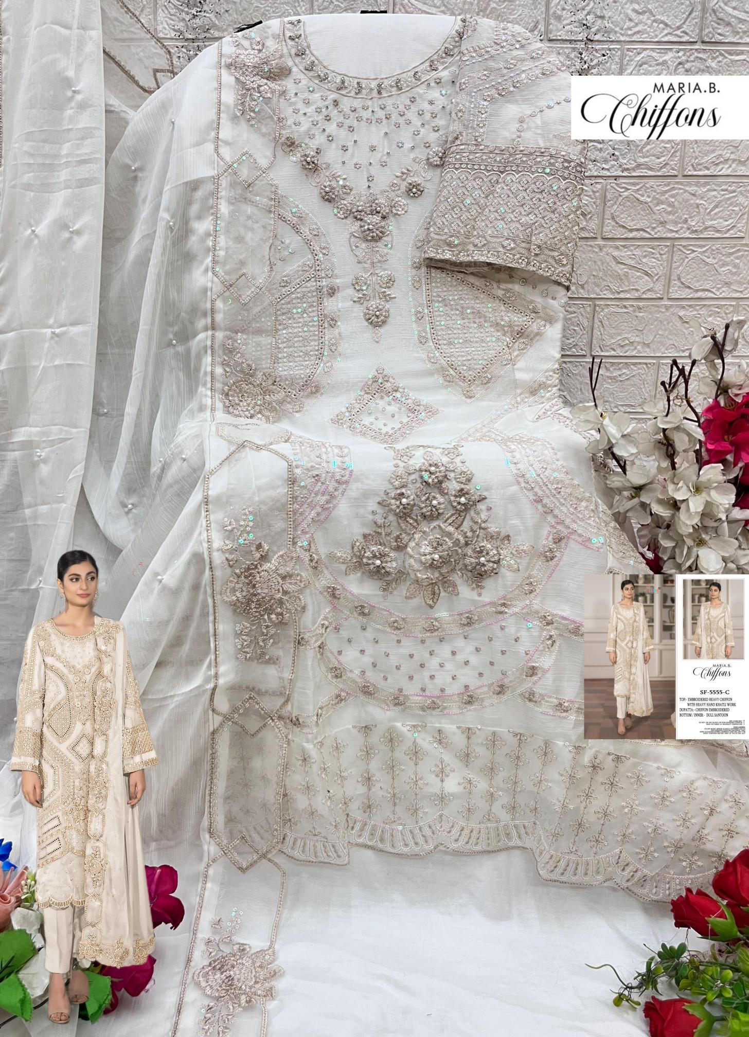 Shree fabs 5555 catalog pakistani suits wholesale market 