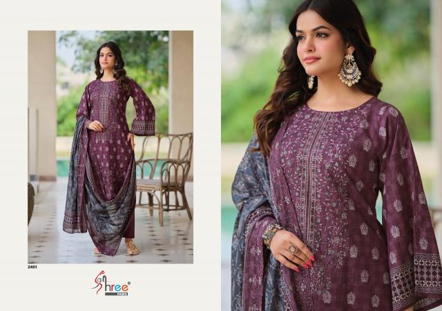Shree Fabs Bin Saeed Lawn Collection Vol 24 catalog wholesale pakistani suits online india