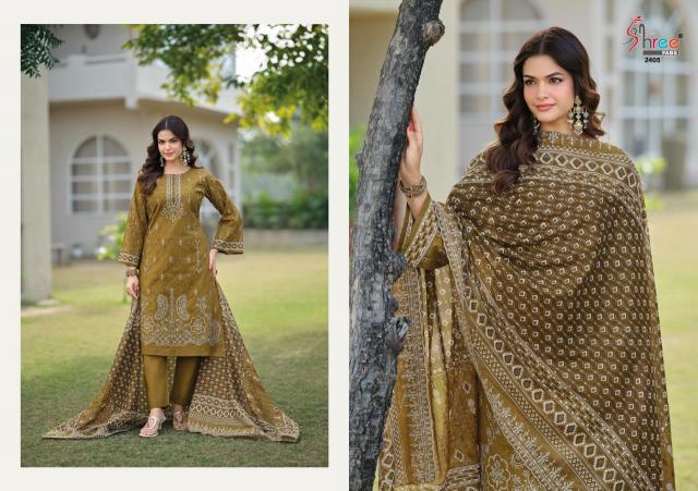 Shree Fabs Bin Saeed Lawn Collection Vol 24 catalog wholesale pakistani suits online india