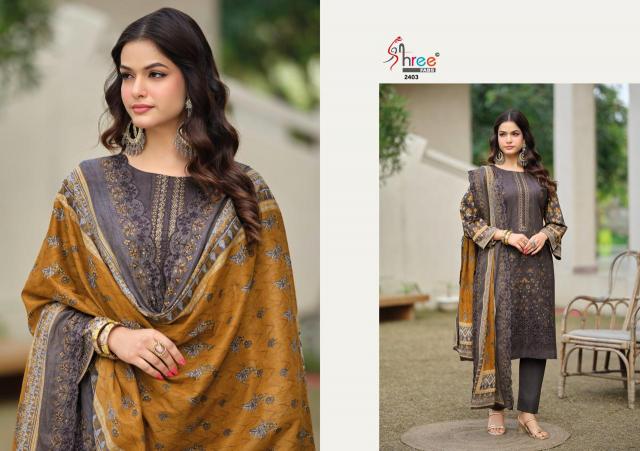 Shree Fabs Bin Saeed Lawn Collection Vol 24 catalog wholesale pakistani suits online india
