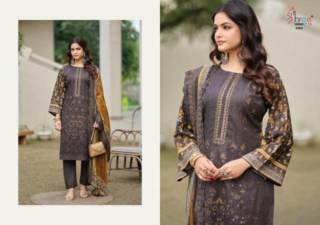 Shree Fabs Bin Saeed Lawn Collection Vol 24 catalog wholesale pakistani suits online india