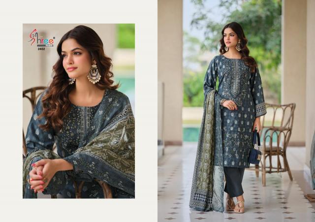 Shree Fabs Bin Saeed Lawn Collection Vol 24 catalog wholesale pakistani suits online india