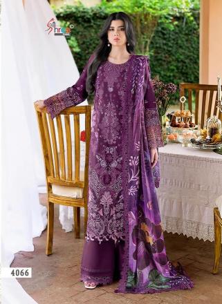 Shree Fabs Elaf Exclusive Vol 1 catalog Cotton Dupatta wholesale pakistani suits