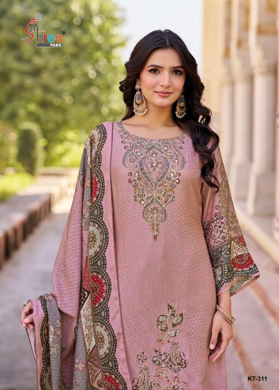 Shree Fabs K 311 catalog pakistani suits wholesaler in india
