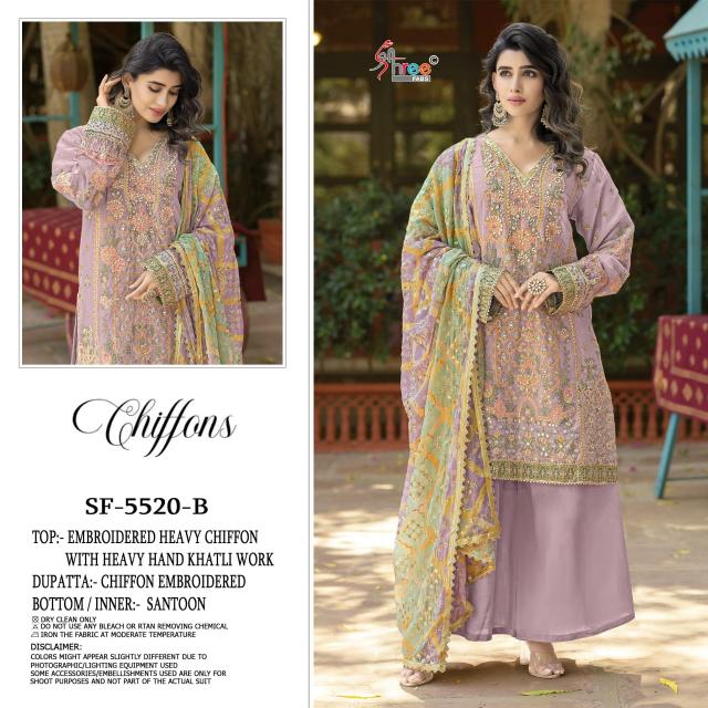 Shree Fabs K 5520 catalog wholesale pakistani suits buy online