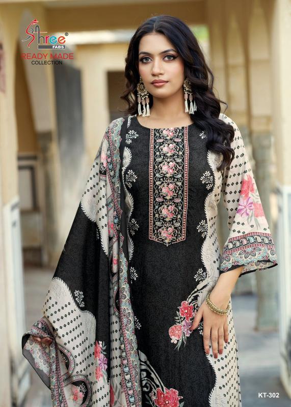 Shree Fabs KT 302 catalog pakistani replica suits wholesale surat