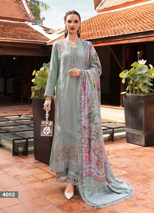 Shree Fabs Maria B Exclusive Collection Vol 15 catalog Chiffon Dupatta pakistani suits wholesale in dubai