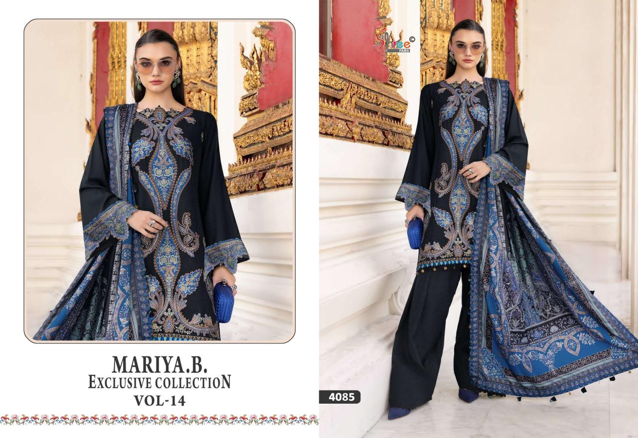 Shree Fabs Mariya B Exclusive collection Vol- 14 – Pakistani Dress Material