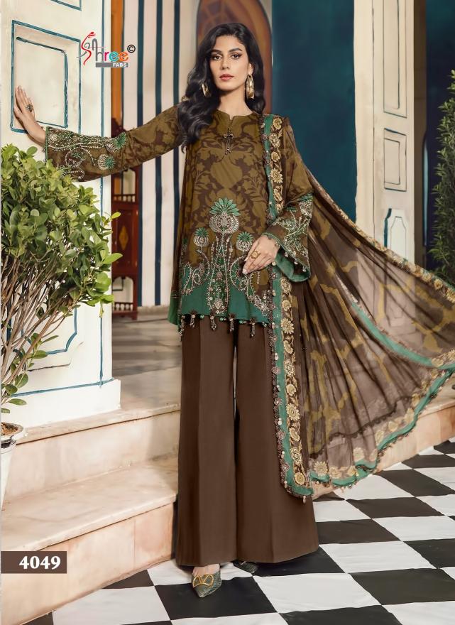 Shree Fabs Mariya B Premium Collection Vol 1 catalog Chiffon Dupatta wholesale pakistani suits online