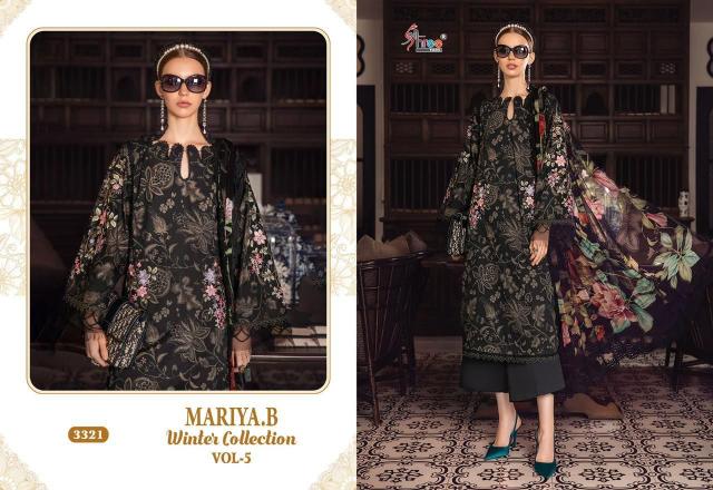 Shree Fabs Mariya B Winter Collection 5 catalog pakistani suit wholesale price