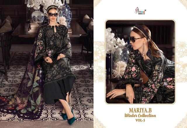 Shree Fabs Mariya B Winter Collection 5 catalog pakistani suit wholesale price