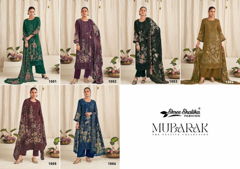 Shree Shalika Mubarak catalog ladies salwar kameez wholesale