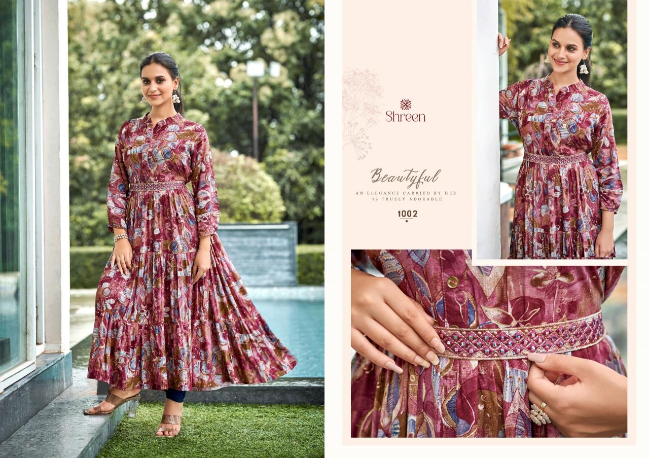 Shreen Raashi vol 11 catalog rayon kurti wholesale