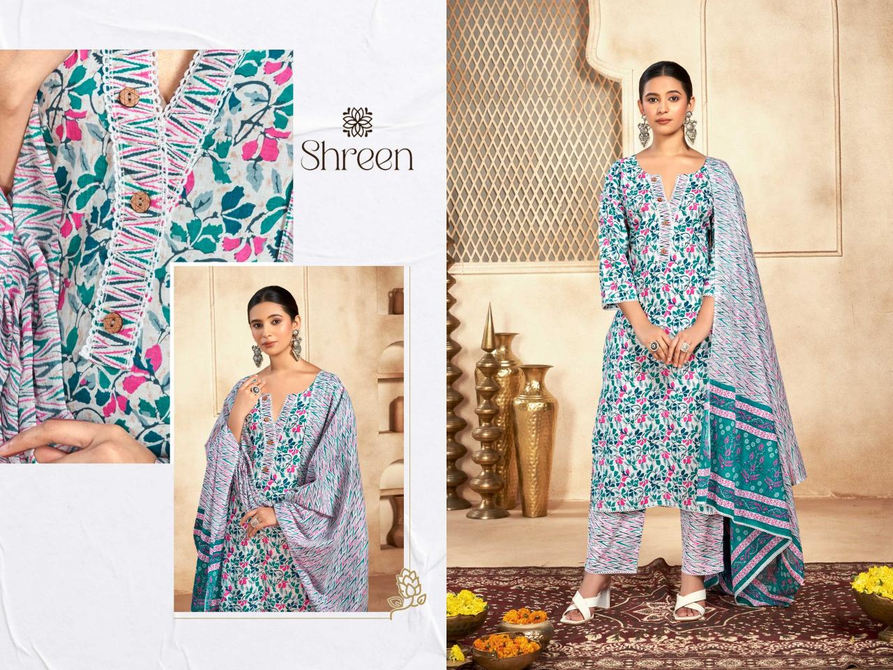 Shreen Rimi vol 2 catalog pochampally kurtis wholesale