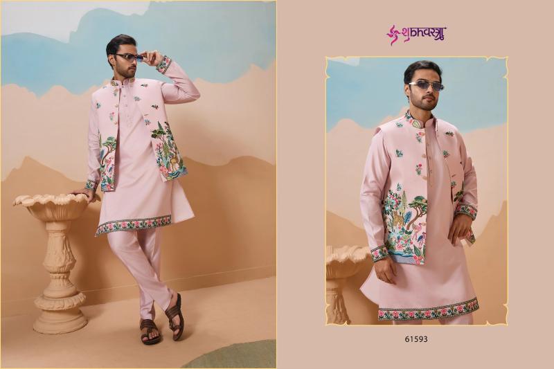 Shubhvastra Vantara catalog designer mens kurti wholesaler in surat