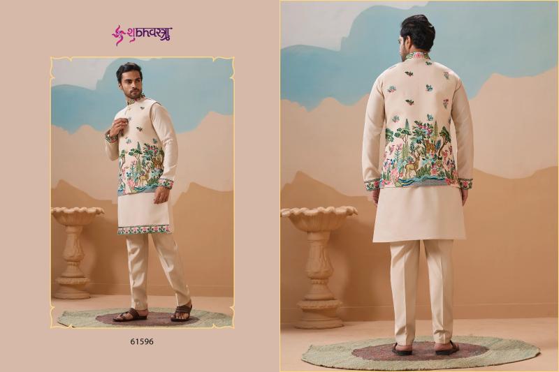 Shubhvastra Vantara catalog designer mens kurti wholesaler in surat