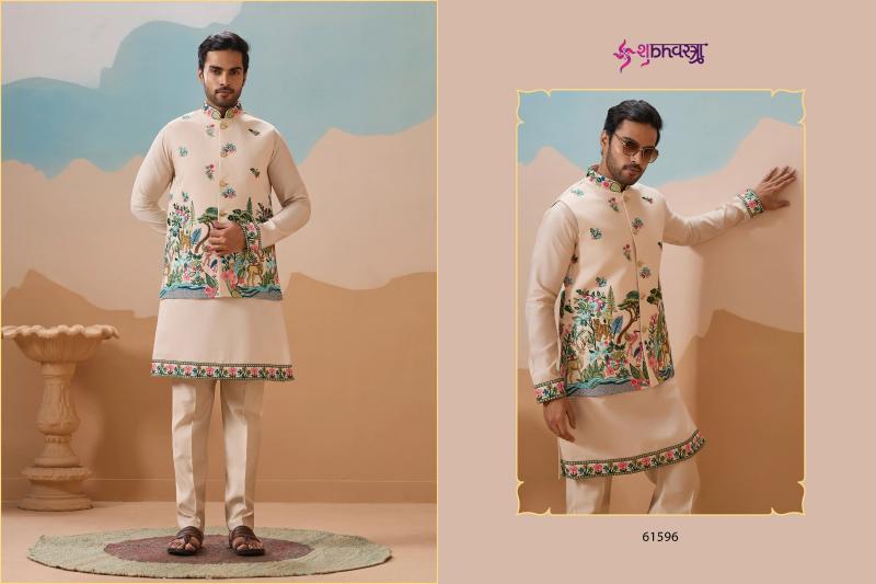 Shubhvastra Vantara catalog designer mens kurti wholesaler in surat