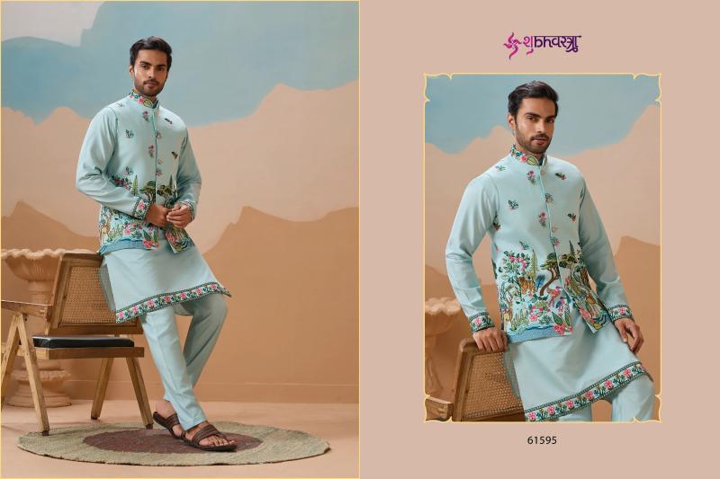 Shubhvastra Vantara catalog designer mens kurti wholesaler in surat