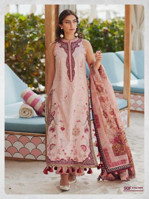 Sof Aliya B Vol-7 – Readymade Karachi Kurti Pant With Dupatta