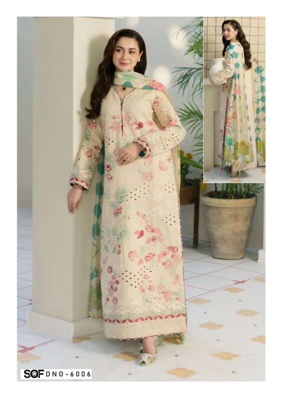 Sof Saira Rizwan Vol- 6 – Readymade Karachi Kurti Pant With Dupatta