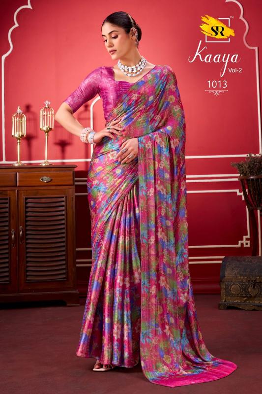 Sr Kaaya vol 2 catalog saree manufacturer in surat