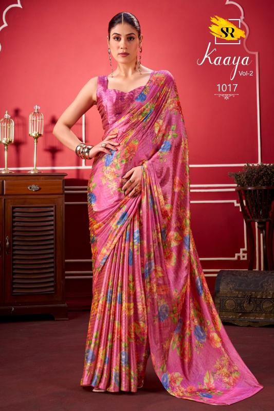 Sr Kaaya vol 2 catalog saree manufacturer in surat