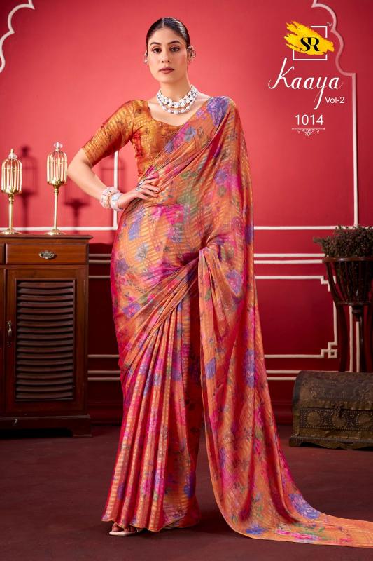 Sr Kaaya vol 2 catalog saree manufacturer in surat
