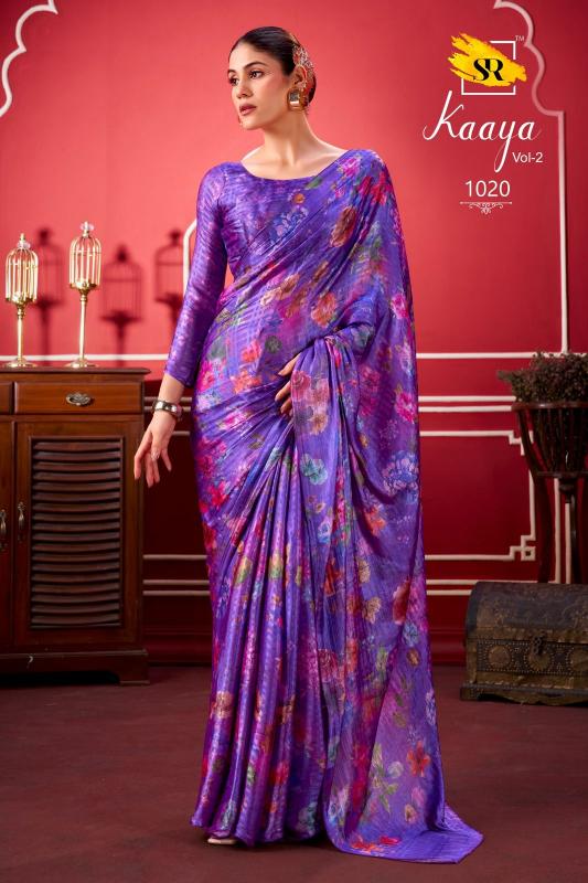 Sr Kaaya vol 2 catalog saree manufacturer in surat