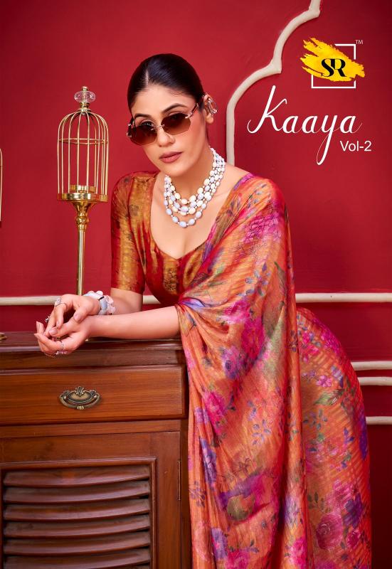 Sr Kaaya vol 2 catalog saree manufacturer in surat