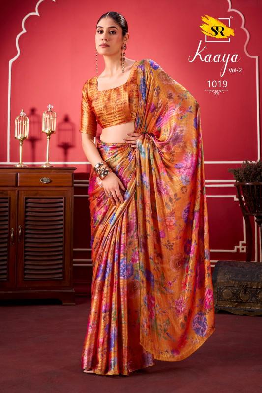 Sr Kaaya vol 2 catalog saree manufacturer in surat
