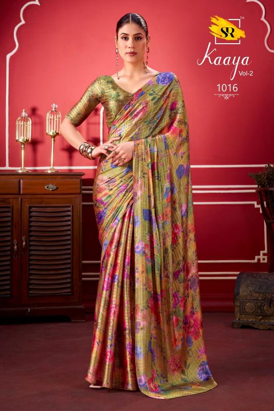 Sr Kaaya vol 2 catalog saree manufacturer in surat