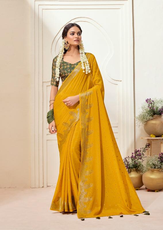 Sr Karnika catalog cheaest saree in surat