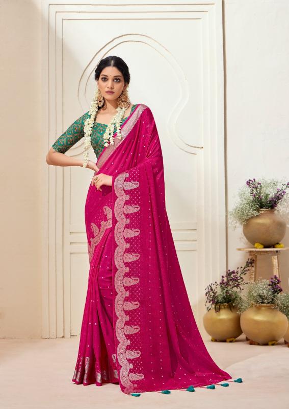 Sr Karnika catalog cheaest saree in surat