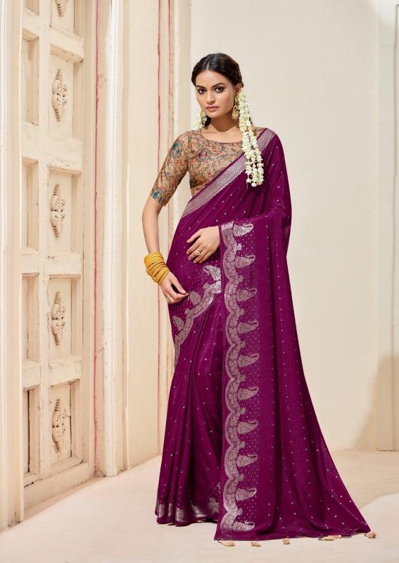 Sr Karnika catalog cheaest saree in surat