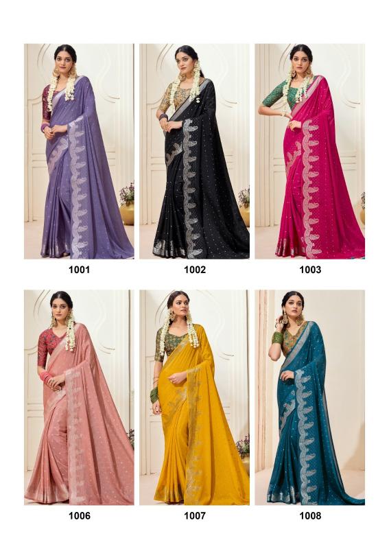 Sr Karnika catalog cheaest saree in surat