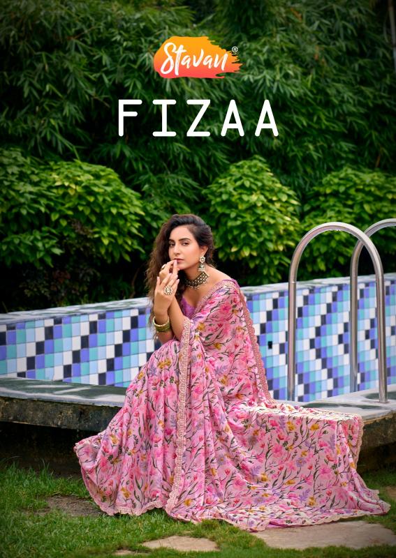 Stavan Fizaa catalog saree wholesale surat