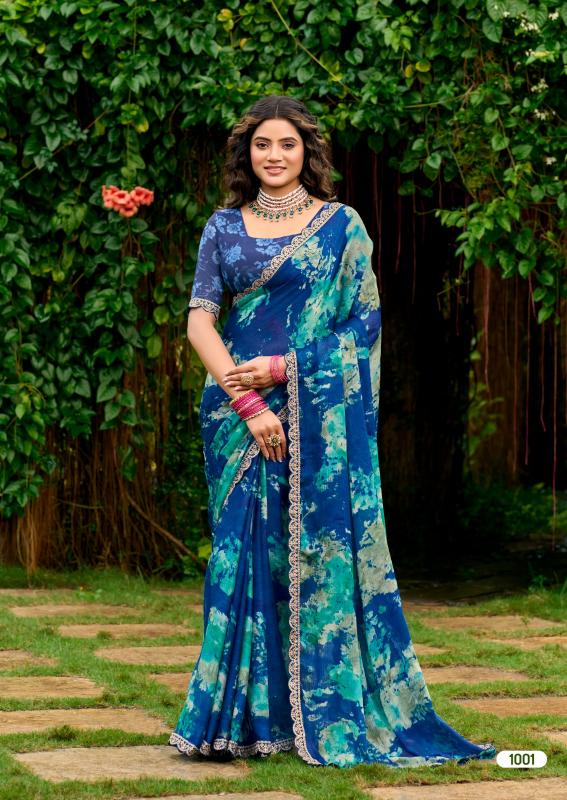 Stavan Fizaa catalog saree wholesale surat