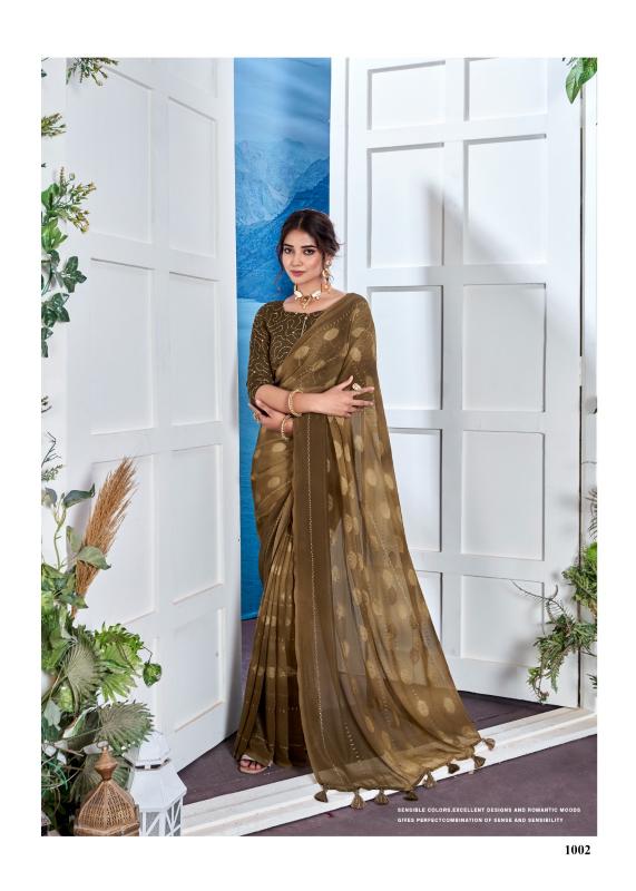 Stavan Jhanka catalog indiamart saree surat